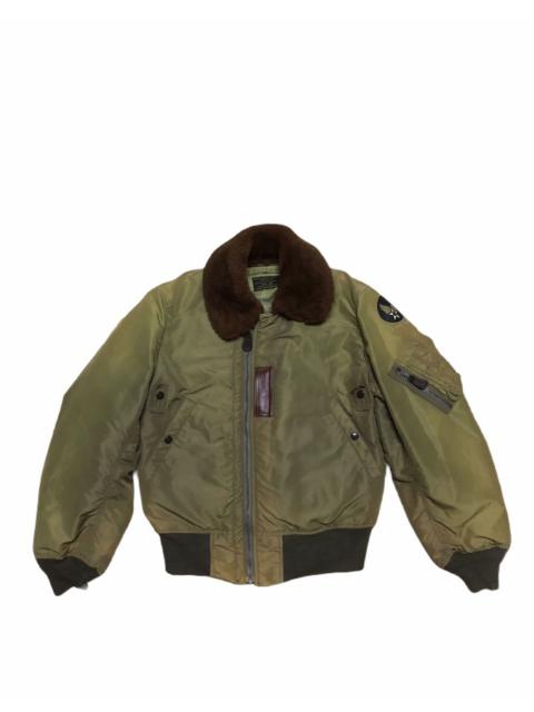 Other Designers Vintage - 🔥ARCHIVAL Vtg B-15B BUZZ RICKSON’S Bomber Jacket Toyo Ent