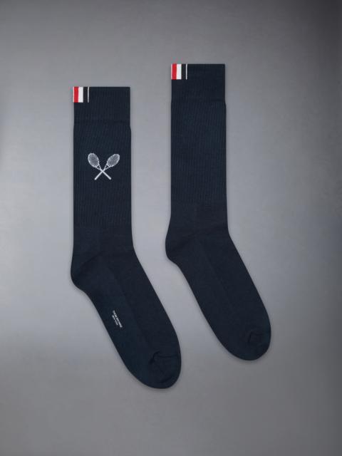 Thom Browne TENNIS RACQUET ATHLETIC SOCKS