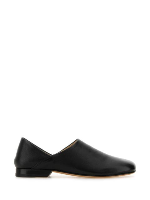 Lemaire Lemaire Women Black Leather Loafers