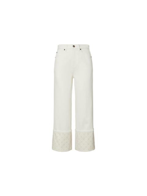 TORY BURCH Denim Cotton Jeans