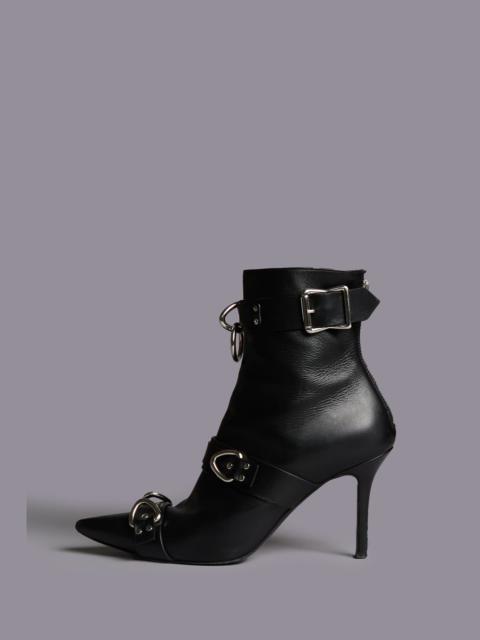 R13 STRAPPED SKINNY ANKLE HEELED BOOT