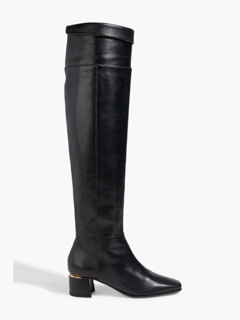 JIMMY CHOO Loren 45 leather over-the-knee boots