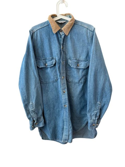 Other Designers Vintage 70s Five Brother Denim Corduroy Long sleeve Shirt