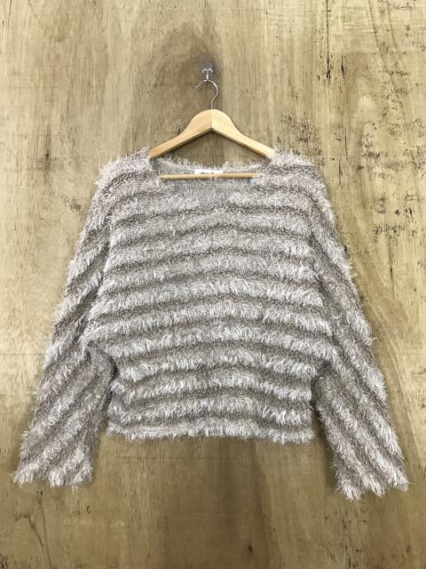 Other Designers Japanese Brand - Japanese Brand Mohair Fur Shag Shaggy Croptop Knitwear