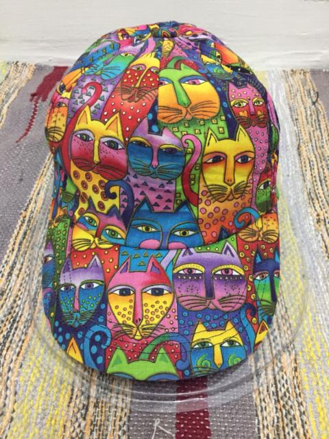 Vintage Aldies Pop Art Cats Overprint Hats