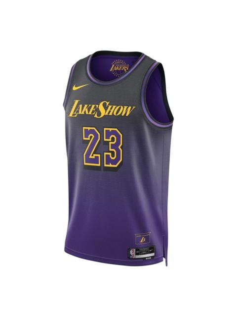 Nike Nike Los Angeles Lakers 2024/25 City Edition Jersey 'Lebron James' FQ4346-504