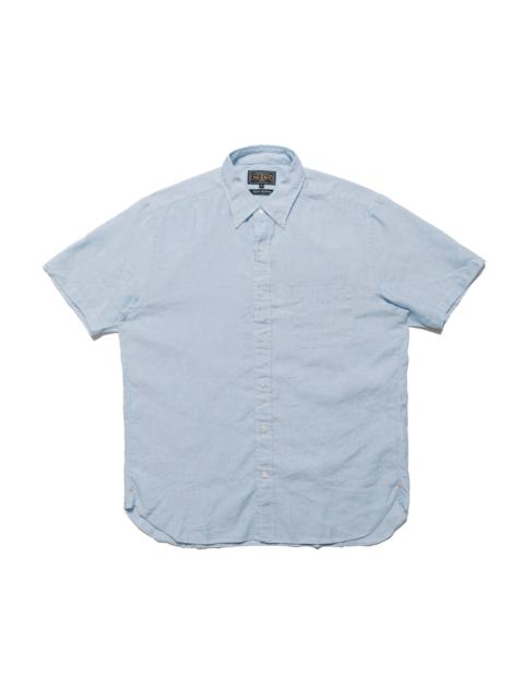 BEAMS PLUS B.D. Short Sleeve COOLMAX® Linen Sax