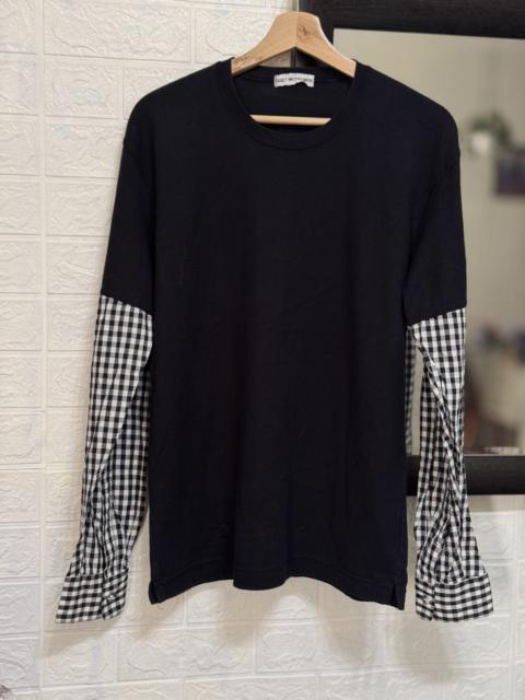 ISSEY MIYAKE Vtg 1999 Archive Issey miyake Men T with button down sleeve