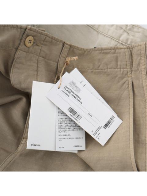 visvim VISVIM ICT EX WIDE CHINO Pants