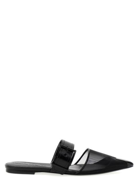 Alexander McQueen Punk Flat Shoes Black