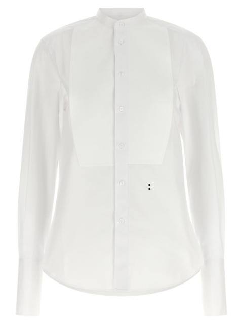 FENDI Fendi Women Poplin Shirt With Plastron Piqué
