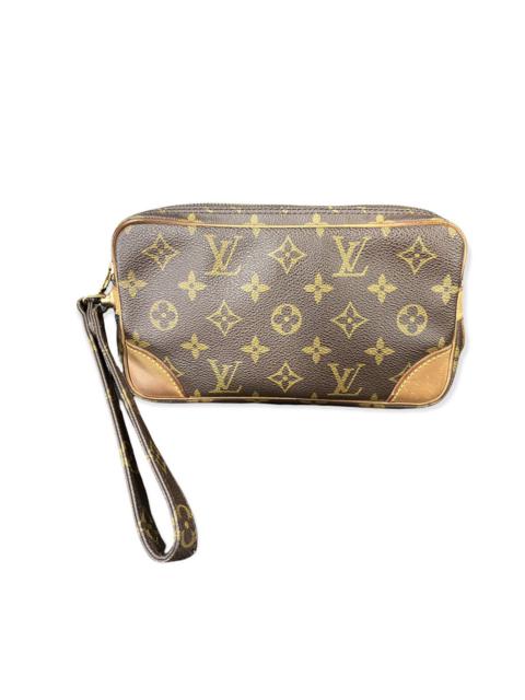 Louis Vuitton Authentic Louis Vuitton Maryln Dragonne Monogram Clutch