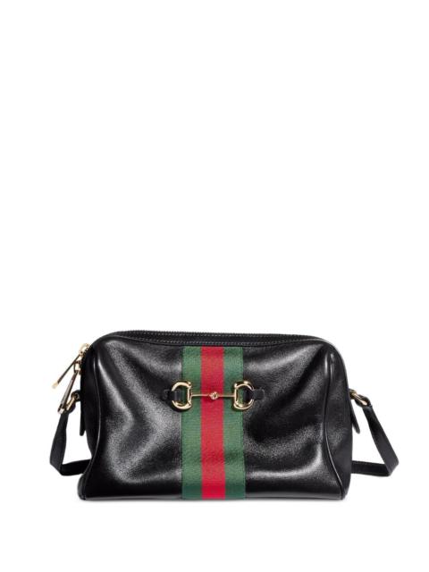 GUCCI Gucci Women Horsebit Web Crossbody Bag