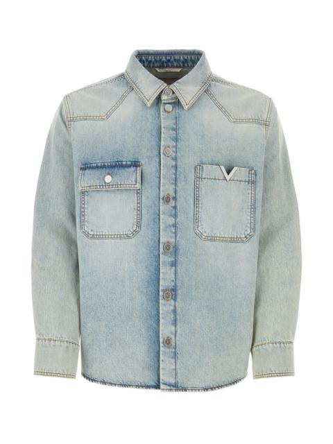 Valentino Light blue denim shirt