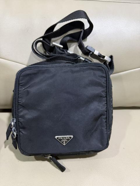 Prada Authentic Prada Tessuto Nyalon Mini Square Box Bag