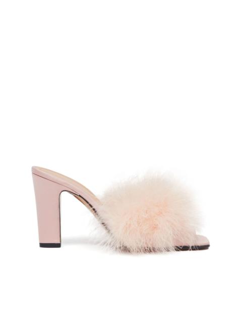 90mm Feather sandals