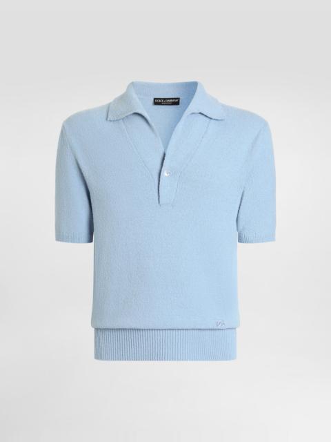 Dolce & Gabbana Smooth knit polo shirt
