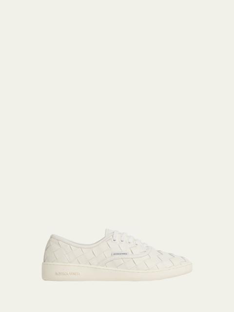Bottega Veneta Sawyer Intrecciato Leather Low-Top Sneakers