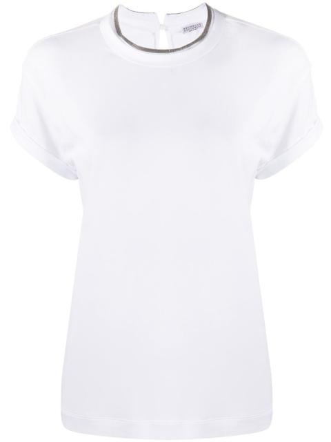 Asics Brunello Cucinelli Women Cotton T-Shirt