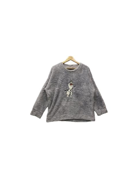 Other Designers Japanese Brand - Olaf Fleece Frozen Snow Fleece Pullover