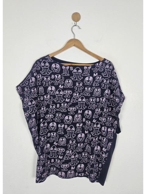 Other Designers Mercibeaucoup alien full print dress shirts