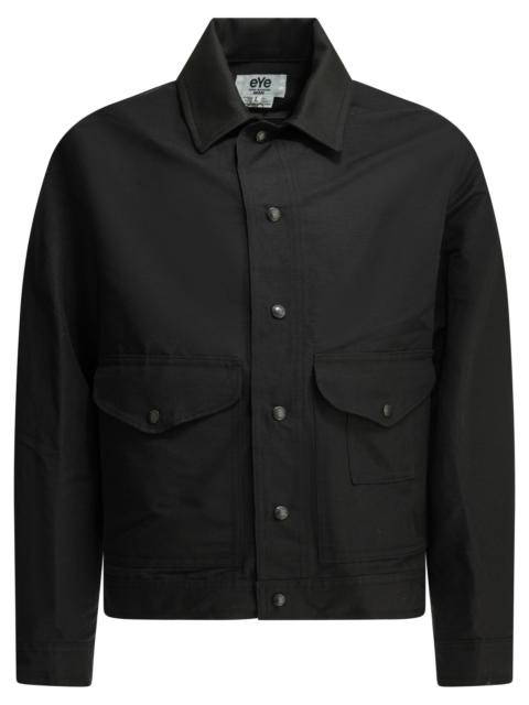 Junya Watanabe MAN Junya Watanabe Man Black Overshirt Jacket