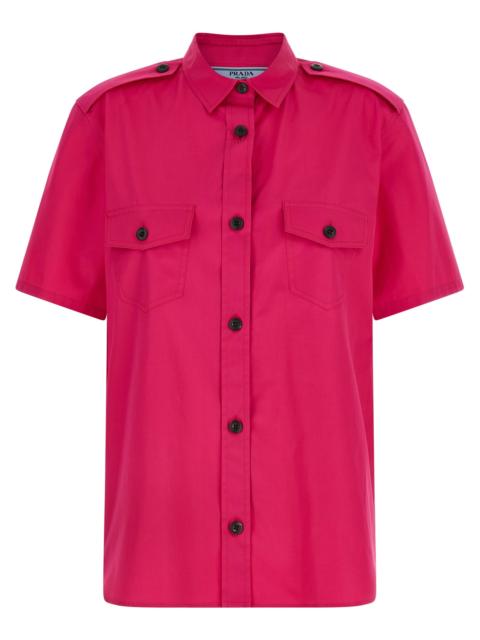 Prada Prada Women Poplin Shirt