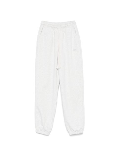 French terry track pants