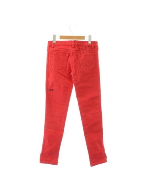 Ksubi Rare Tsubi Skinny Jeans AU10 Red Ankle Zip Ron Herman