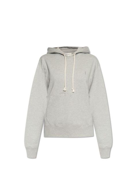 SAINT LAURENT Saint Laurent Gray Hoodie New & Authentic (Men's size:XS;)