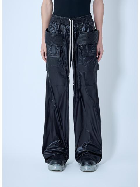 Rick Owens DRKSHDW Rick Owens Drkshdw Men Creatch Wide Cargo Drawstring Pants
