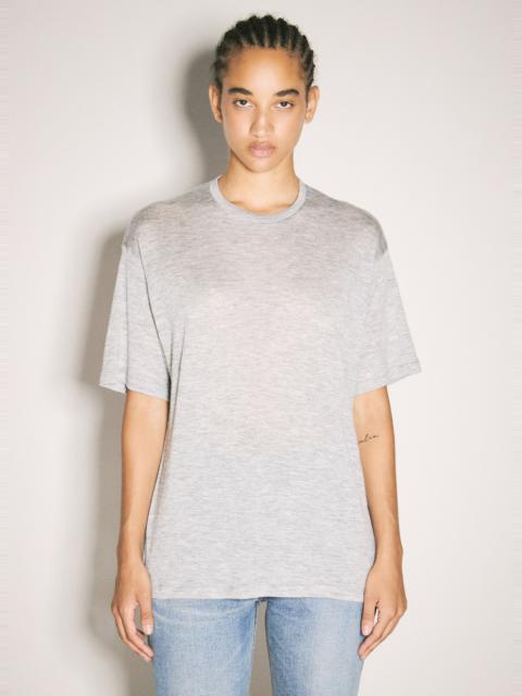 SAINT LAURENT Wool And Silk T-Shirt