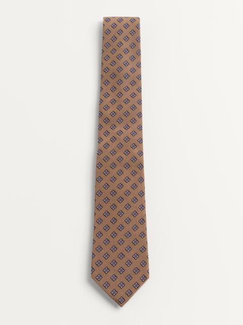 Valentino VALENTIE MICRO-CHECK SILK TIE
