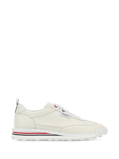 Thom Browne White leather sneakers