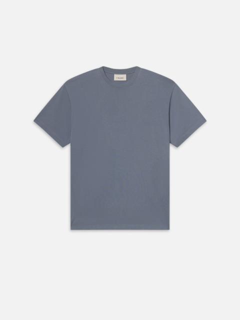 FRAME FRAME Logo Tee in Smoky Blue