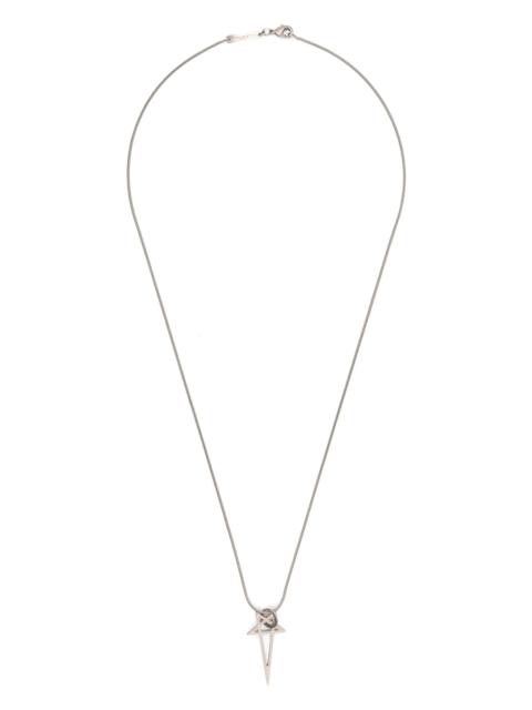 Rick Owens Rick Owens Pentagram Necklace