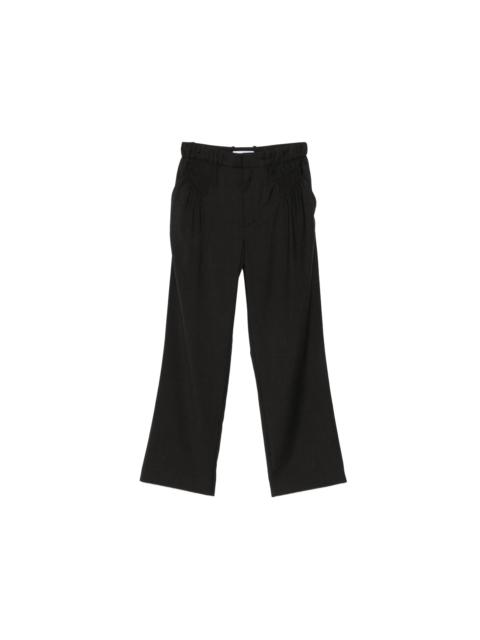 Kiko Kostadinov MINNA GATHERED TROUSER - UMBER BROWN