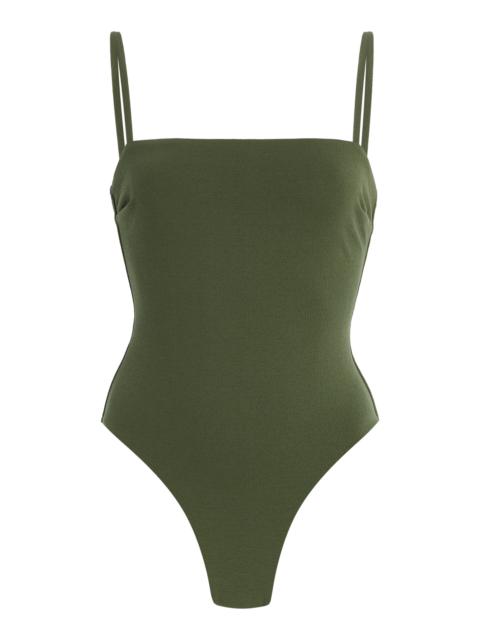MATTEAU Petite Square Swimsuit green
