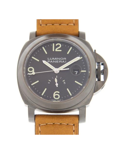 Panerai Panerai Luminor Power Reserve PVD Automatic Black Dial Men's Watch PAM00028