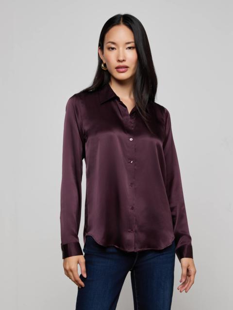 L'AGENCE Tyler Silk Blouse