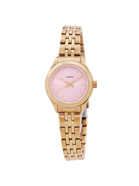 Timex - Timex Legacy Mini Quartz Pink Dial Ladies Watch TW2W90800