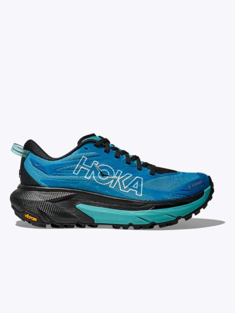 HOKA Women's Mafate 5 Shoes in Skyward Blue/Black