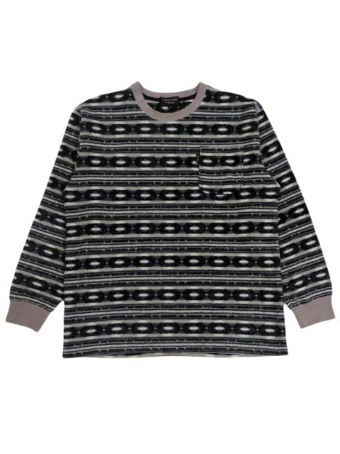 Yohji Yamamoto Rare! Vintage SACSNY Y'SSACS Yohji Yamamoto Patterned Fleece