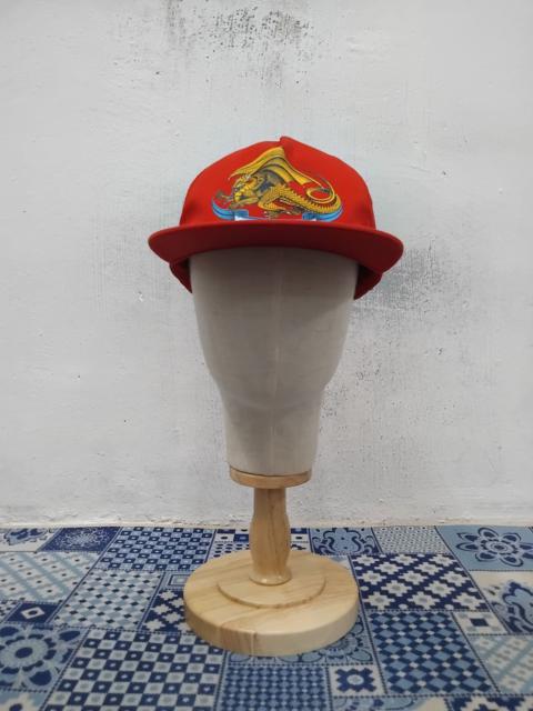 Other Designers Archival Clothing - Powell Peralta red dragon skateboard cap