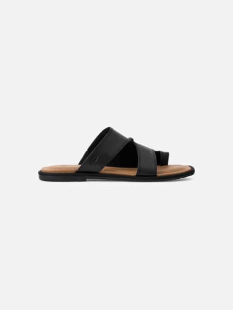 UGG ® Women's Matira Leather Sandals in Black