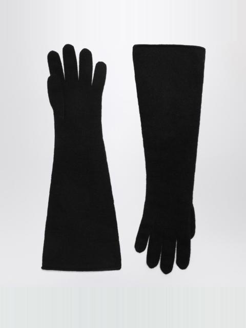DARKPARK Black cashmere gloves