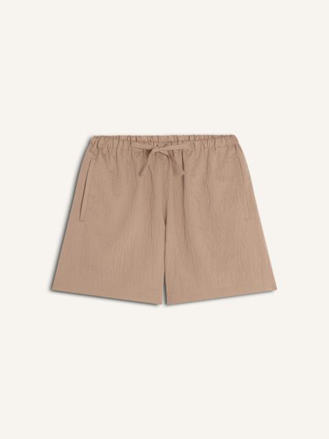 Maison Kitsuné ELASTICATED STRIPED SHORTS