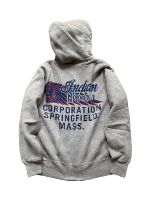 Other Designers Indian Motorcycle Toyo Enterprises Spellout Zip Hooded