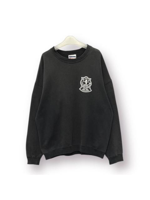 Other Designers 🔥 USA 🔥 Vintage 90's Hanes Ultimate Cotton Fire Rescue - L