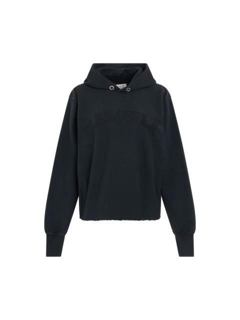 Maison Margiela Memory Logo Hoodie in Black